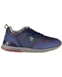 U.S. POLO ASSN. - Sleek Sneakers With Contrast Details - Lyst