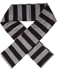 Dolce & Gabbana - Stripes Wool Neck Wrap Scarf - Lyst