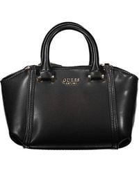 Guess - Black Polyethylene Handbag - Lyst