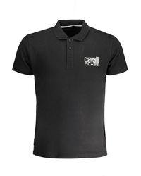 Roberto Cavalli - Cotton Polo Shirt - Lyst