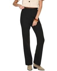 ONLY - Black Recycled Polyester Flared Pants - Lyst