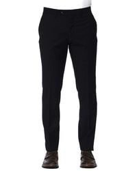 Trussardi - Blue Wool Men Trouser - Lyst