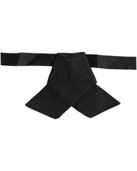 Dolce & Gabbana - Silk Adjustable Neck Papillon Bow Tie - Lyst