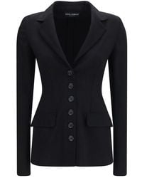 Dolce & Gabbana - Black Wool Oves Aries Full - Lyst