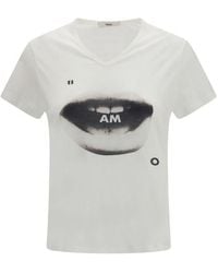 Fendi - White Cotton T - Lyst