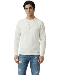 Gianni Lupo - White Viscose Cardigan - Lyst