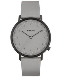 Komono Gray Quartz Watch