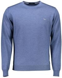 Harmont & Blaine - Blue Wool Sweater - Lyst