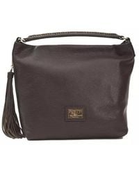 Pompei Donatella - Brown Leather Shoulder Bag - Lyst