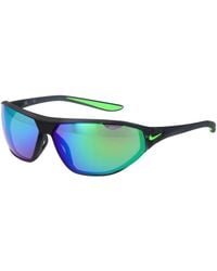 Nike - Gray Stainless Steel Sunglasses - Lyst