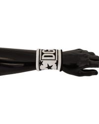Dolce & Gabbana - Elegant Monochrome Wool Wristband Set - Lyst
