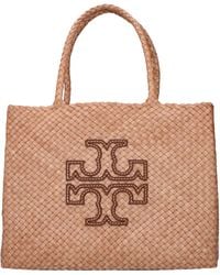 Tory Burch - Pink Leather Shoulder Bag - Lyst