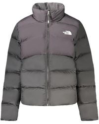 The North Face - Black Polyester Jacket - Lyst