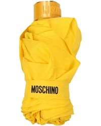 Moschino - Yellow Polyester Umbrella - Lyst