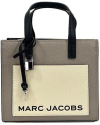 Marc Jacobs - Grind Mini Leather Tote Crossbody Bag - Lyst