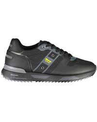 Blauer - Sleek Sneakers With Contrast Accents - Lyst