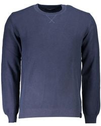 North Sails - Blue Cotton Men Sweater - Lyst