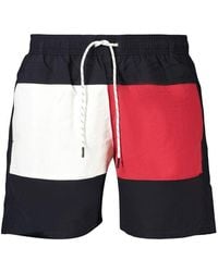 Tommy Hilfiger - Blue Polyester Men's Swimwear - Lyst