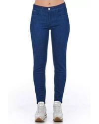 Frankie Morello - Chic Multi-Pocket Skinny Denim - Lyst