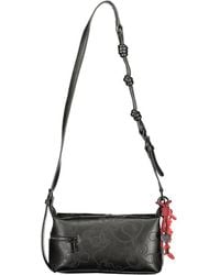Desigual - Black Polyurethane 's Handbag - Lyst