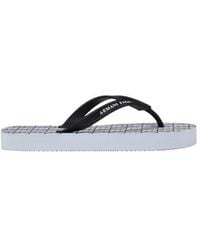 ARMANI EXCHANGE - White Rubber Flip - Lyst