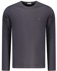 COVERI MOVING - Blue Cotton Men T - Lyst