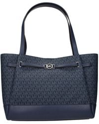 Michael Kors - Reed Shoulder Bag/Admiral Fabric - Lyst