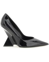 The Attico - Patent Leather Cheope Pumps - Lyst