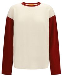 Guest In Residence - White Cashmere Sweatshirt - Lyst