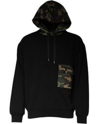 Dolce & Gabbana - Camouflage Hooded Sweatshirt Sweater - Lyst