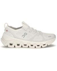 On Shoes - White Fabric Athletic Sneakers - Lyst