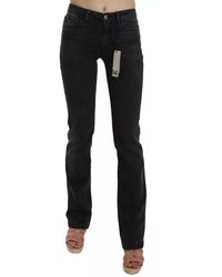 Dolce & Gabbana - Black Slim Fit Cotton Jeans D&g Pants - Lyst