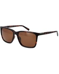 Timberland - Brown Plastic Sunglasses - Lyst