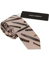 Dolce & Gabbana - Elegant Silk Bow Tie For Suave Evenings - Lyst