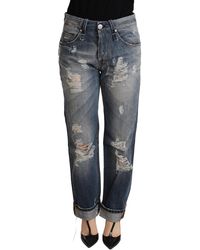 Acht - Authentic Mid Waist Baggy Denim Jeans - Lyst