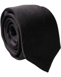Dolce & Gabbana - Solid 100% Silk Adjustable 'Sd Neckmen's Tie - Lyst