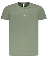 Accademia Militare - Verde Cotton Men T - Lyst