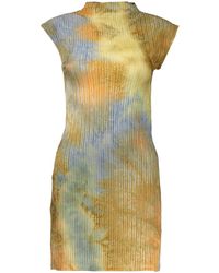 Desigual - Verde Polyester 's Dress - Lyst