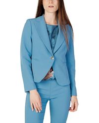 Rinascimento - Turquoise Polyester Suits & Blazer - Lyst