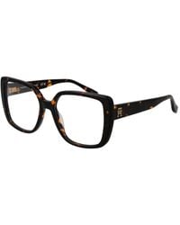 Tommy Hilfiger - Brown Acetate Glasses (frames) - Lyst