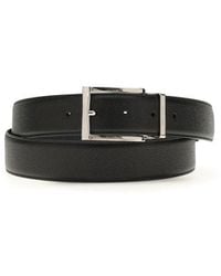 Ferragamo - Blue Calf Leather Bos Taurus Regular Belt - Lyst