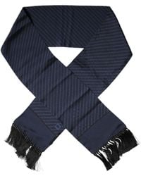Dolce & Gabbana - Dark Fantasy Fringes Neck Wrap Scarf - Lyst