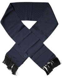 Dolce & Gabbana - Dark Fantasy Fringes Neck Wrap Scarf - Lyst