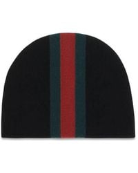 Gucci - Black Wool Oves Aries Beanie - Lyst
