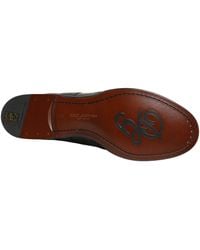 Dolce & Gabbana - Black Embroidered Leather Derby Dress Shoes - Lyst