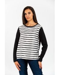 Gas - Black Modal Long Sleeve T - Lyst