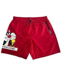 Iceberg - Red Polyester Swimwear - Lyst