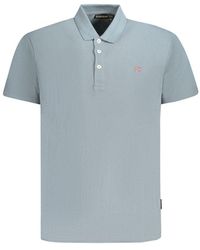 Napapijri - Cotton Polo Shirt - Lyst