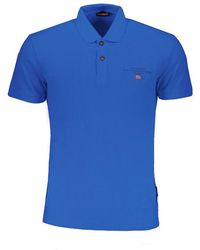 Napapijri - Cotton Polo Shirt - Lyst
