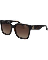 Tommy Hilfiger - Black Acetate Sunglasses - Lyst